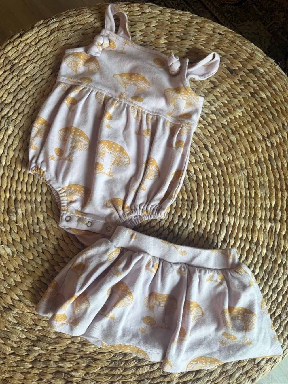 Kate Quinn Mushroom Toddler Set